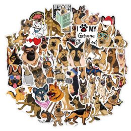 50 Pcs/Lot Hotsale Lovely Cartoon Animals Dog Stickers For Kids Toys Waterproof Sticker For Notebook Skateboard Laptop Luggage Car Decals