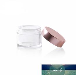 15g Cosmetic Bottles Travel Cream Jars Empty Makeup Box Plastic Container Round Bead Storage Bottle Powder jar SN872