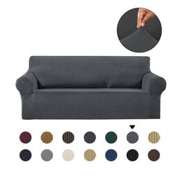 Stretch Sofa Cover for Living Room Elastic Sofa Slipcover Sectional Couch Cover For Sofas Furniture Protector 1/2/3/4 Seater LJ201216