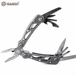 Ganzo G104-S G104S 2015S multifunctional folding Mini Multi Pliers Pocket EDC Camping Tool plier knife cheap tools Y200321