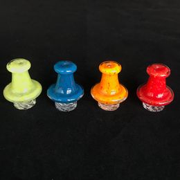 29mmOD Glass Spinning Carb Cap Heady Carb Caps for Beveled Edge 25mm Quartz Banger Nails Glass Water Bongs Dab Oil Rigs