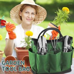 Gardening Tools Shovels Storage Organiser Tote Oxford Cloth Multi-Pocket Handbag Metal Kit Parts Hardware Bags