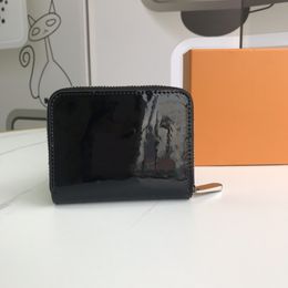 2021 Designers Wallet ladies coin purse ZIPPY Monograms Empreinte leather short zipper purses City people credit card holder bag W262J