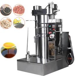 1500w commercial high-power almond oil press/olive oil press/cocoa butter hydraulic peanut oil press YY220