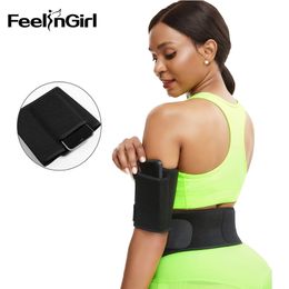 FeelinGirl Man Women Neoprene Sauna Arm Warmers Slimmer Sleeve Trimmers Weight Loss Thin Arms Body Shapers Slimming Arm Shaper LJ201210