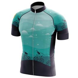 Ropa Bicicleta MTB Camiseta Ciclismo Manga Corta Ropa Transpirable de Verano para MTB Maillot de Ciclismo para Hombre