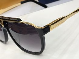Frame Vintage Glass Sunglasses Women Designer Retro Square Black Gold Sunglasses Frames Men Men Gold 2021