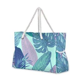 Wholale Market Shopper Bag Oversize Reusable XL Grocery Tote Beach Bag With Cotton Shoulder Straps