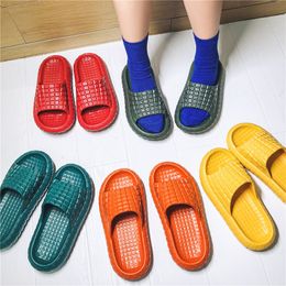 Women Slippers Men Keyboard Letter Platform Shoes Indoor Home Man Non-slip Summer Bathroom Shoes Couple Colorful Muticolors