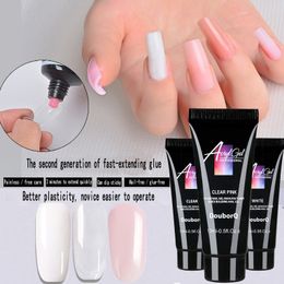 Nail Extenion Gel 15ml Nail Polish Gel UV/LED Quick Buliding-nail Gel Quick Extension Manicure tool