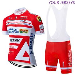 2020 NEW ANDRONI Pro Cycling Clothing Bike jersey Quick Dry Bicycle clothes mens summer team Cycling Jerseys 20D bike shorts set1