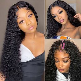 Long Curly Wavy Synthetic Wig Simulation Human Hair Wigs for White and Black Women Perreques JC0028-2