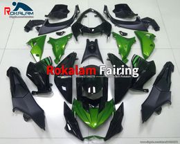 Aftermarket Fairings For Kawasaki Z800 2013 2014 2015 2016 Z 800 13 14 15 16 Green Black Motorcycle Fairing Kit (Injection Molding)