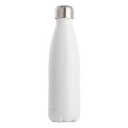 Blank Sublimation 17oz Cola Bottle Vacuum Flask Sports Water Bottle Stainless Steel Double Wall Thermos with Lid Xu 0120