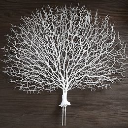 Artificial Coral Branch Fake Tree Branches Dried Plants White Plant Home Wedding Decoration LBShipping LJ200910