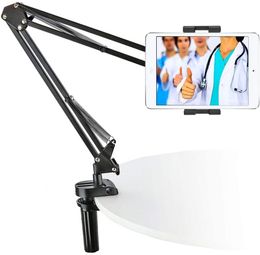 Tablet PC Stand, Flexible Tablet Holder for Bed, Hands Free Lazy Mount for Watching Videos