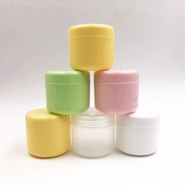 Free Ship 60PCS Cheap 50g Cosmetic Sample Packing,Plastic Cream Jar Sample Packaging,Small Cosmetic Jar,Plastic Small Container