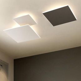 Ceiling Lights Lamp LED Modern Minimalist For Living Room Study Bedroom Indoor Corridor Square Black Home Decor Design Light Fixture