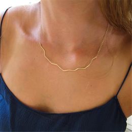 925 Silver Bar Choker Necklace Handmade Gold Filled Statement Necklace Pendants Bijoux Collier Femme Kolye Boho Women Jewelry Q0531