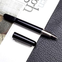 Promotion - Luxury M Pen High quality Black Resin Magnetic Shut Cap Rollerball pen Ballpoint pens stationery office school supplies As Birthday Gift