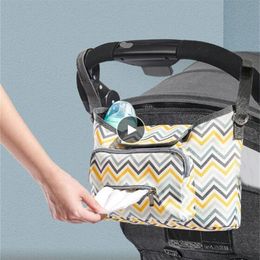 New Baby Strollers Organizer Pram Buggy Cart Hanging Bag Yoya Waterproof Mummy Diaper Bag Stroller Accessories Baby Bags For Mom LJ201013