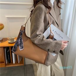 designer Evening Bags High Quality Ladies Large Capacity Shoulder Western Style Fashion Leisure Underarm Bag Texture PU Leather Tote