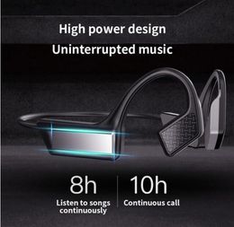 sport K08 Headphone Bluetooth 5.0 Bone Conduction Headsets Wireless Ear Hook Earphones vs power headset for iphone 11 12 samsung factory ou