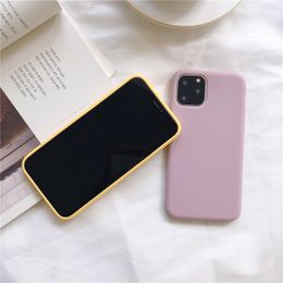 Ultra Thin Cheap Candy Colours Phone Case For iphone 12 Mini 11 Pro Max XS MAX XR X 6S 6 7 8 Plus