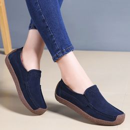 Valstone Woman Loafers Casual Moccasins Faux Suede Quality Female Flat Shoes Slip On 2022 Ladies Comfort Zapatos Mujer Plus Size