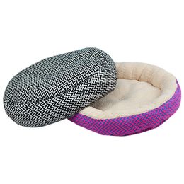 2 Colour Pet Cat and Dog Bed Grey /Red-Blue SIZE M,L LJ201203