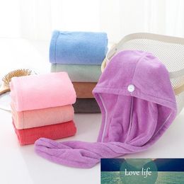 Shower Caps Microfiber Quick Dry Towel Bathing Shower Caps Magic Super Absorbent Dry Hair Towel Hair Wrap Spa Bathing Hat SN1363