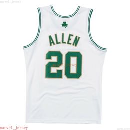 100% Stitched Ray Allen #20 White Home 2008-09 Jersey XS-6XL Mens Throwbacks Basketball jerseys Cheap Men Women Youth