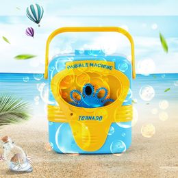 Full Automatic Bubble Machine Blower Maker Party Summer Outdoor Toy for Kids Wholesale And Drop Shipping LJ200908