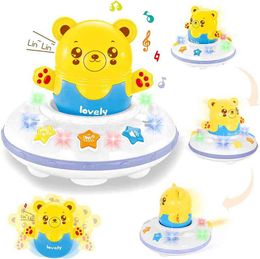 HISTOYE Baby Toys Musical Learning Crawl Toys for Babies Toddlers Infants Crawl Toys with Light Gifts Baby Boy Girl G1224