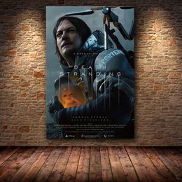 Unframed The Poster Decoration Painting of Death Stranding on HD Canvas painting art wall pictures for living room game poster LJ201128