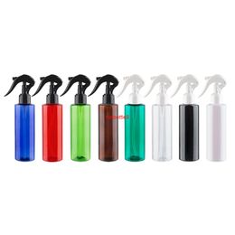 100ml x 40 Plastic Black White Trigger Pump Bottle Colored PET Container With Sprayer Cosmetic For Liquids House Cleaningpls order