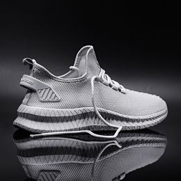Hot New Mesh Sneakers Men Shoes Summer Breathable Lightweight Sports Running Shoes for Men Big Size 39-46