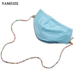 Sunglasses Frames YAMEIZE Women Eyeglasses Chain Fashion Necklace Beaded Glasses Eyewear Cord Holder Neck Strap Rope Accessories1