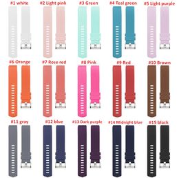 Sport Wristbands For Fitbit Charge 2 Heart Rate Smart Wristband Silicone Replacement Band