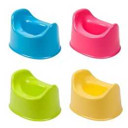 Children Urinate Seat Kids Baby Potty Training Toilet Seat Infant Chamber Pots rose red, green, blue, yellow LJ201110