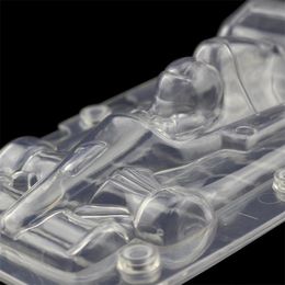 3D car 22CM F1 cake decoration baking candy mould polycarbonate Chocolate mold with magnet Y200612333s