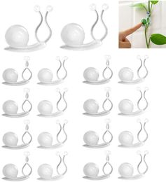 Plant Climbing Wall Fixture Clips,Creative Cable Cord Organiser Vines Fixing Fixer Self-Adhesive Wall Sticky Hook