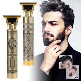 Clipper Barber Professional Trimmer for Men Hair Beard Rechargeable Electric Razor Shaver Machine Cut Haircut Cordless 220216