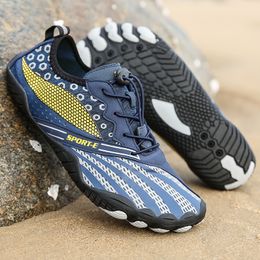 Summer Men Wading Quick-dry Breathable Beach Shoes Couple Yoga Shoes Swimming Surf Hiking Sport Footwear Botas De Agua Hombre