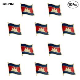 Cambodia Lapel Pin Flag badge Brooch Pins Badges
