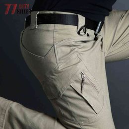 77City Killer Tactical Pants Men Military Army Pants Male IX9 Cargo Anti-Pilling Combat Work Trousers SWAT Multi-pocket Pants H1223