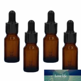 20PCS Amber Glass Dropper Bottle Empty Refillable Essential Oil Containers