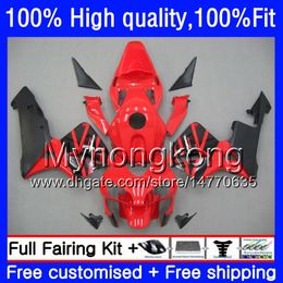 Injection Factory red OEM For HONDA CBR 600RR 600F5 600CC CBR600 RR F5 03 04 49HM.2 CBR600RR 03 04 CBR600F5 CBR 600 RR 2003 2004 Fairings