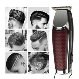 Professional Length Adjustable Electric Cordless Low Noise Barber Home Cutting Machine Haircut Trimmer Hair Clipper