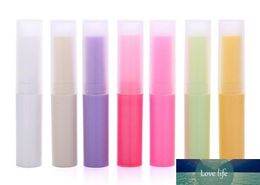 10pcs/lot New Cosmetics Empty Lipstick Plastic Lip Balm Makeup Container Sample Tubes Caps 4g DIY